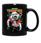 Terrifier 3 Milk and Carnage Black Coffee Mug, Gift Coffee Mug - Black
