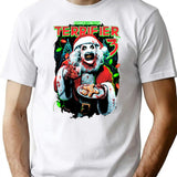 Terrifier 3 Milk and Carnage Premium Heavyweight Cotton T-Shirt - White