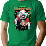 Terrifier 3 Milk and Carnage Premium Heavyweight Cotton T-Shirt - Green