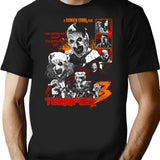 Terrifier 3 Movie T-Shirt for Men & Women, T-Shirts Graphic Tee - Black