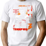 Terrifier 3 Movie T-Shirt for Men & Women, T-Shirts Graphic Tee - White