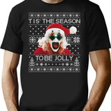 Terrifier 3 Santa Christmas T-Shirt for Men & Women, T-Shirts Graphic Tee - Black