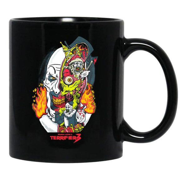Terrifier 3 Season of Slaughter Black Coffee Mug, Gift Coffee Mug - Black