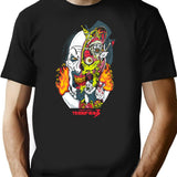 Terrifier 3 Season of Slaughter Premium Heavyweight Cotton T-Shirt - Black