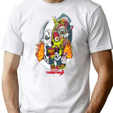 Terrifier 3 Season of Slaughter Premium Heavyweight Cotton T-Shirt - White