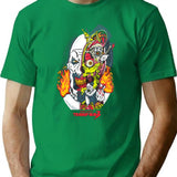 Terrifier 3 Season of Slaughter Premium Heavyweight Cotton T-Shirt - Green