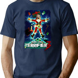Terrifier 3 - Terrifier Christmas T-Shirt for Men & Women, T-Shirts Graphic Tee - Navy