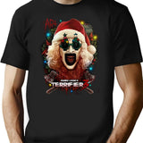 Terrifier 3 Yuletide Terror Premium Heavyweight Cotton T-Shirt - Black