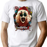 Terrifier 3 Yuletide Terror Premium Heavyweight Cotton T-Shirt - White
