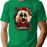 Terrifier 3 Yuletide Terror Premium Heavyweight Cotton T-Shirt - Green