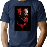 Terrifier 3 (14) T-Shirt for Men & Women, T-Shirts Graphic Tee - Navy