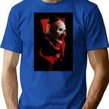 Terrifier 3 (14) T-Shirt for Men & Women, T-Shirts Graphic Tee - Blue