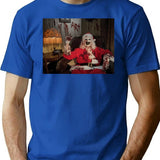 Terrifier 3 (4) T-Shirt for Men & Women, T-Shirts Graphic Tee - Blue