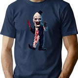 Terrifier 3 (5) T-Shirt for Men & Women, T-Shirts Graphic Tee - Navy