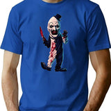 Terrifier 3 (5) T-Shirt for Men & Women, T-Shirts Graphic Tee - Blue