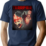 Terrifier 3 (7) T-Shirt for Men & Women, T-Shirts Graphic Tee - Navy