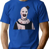 Terrifier 3 (8) T-Shirt for Men & Women, T-Shirts Graphic Tee - Blue