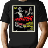 Terrifier Art The Clown Horror Poster T-Shirt for Men & Women, T-Shirts Graphic Tee - Black