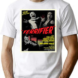 Terrifier Art The Clown Horror Poster T-Shirt for Men & Women, T-Shirts Graphic Tee - White