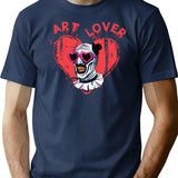 Terrifier Art The Clown Lover T-Shirt for Men & Women, T-Shirts Graphic Tee - Navy