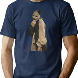 Terrifier Art The Clown Sassy Horror Villain T-Shirt for Men & Women, T-Shirts Graphic Tee - Navy