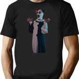 Terrifier Art The Clown Sunglasses Premium Heavyweight Cotton T-Shirt - Black