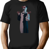 Terrifier Art The Clown Sunglasses T-Shirt for Men & Women, T-Shirts Graphic Tee - Black