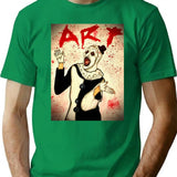 Terrifier Art The Clown Terrifier 2 Terrifier T-Shirt for Men & Women, T-Shirts Graphic Tee - Green