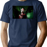 Terrifier - Art The Clown (2) T-Shirt for Men & Women, T-Shirts Graphic Tee - Navy