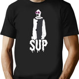 Terrifier Art The Clown (4) T-Shirt for Men & Women, T-Shirts Graphic Tee - Black