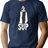 Terrifier Art The Clown (4) T-Shirt for Men & Women, T-Shirts Graphic Tee - Navy