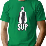 Terrifier Art The Clown (4) T-Shirt for Men & Women, T-Shirts Graphic Tee - Green