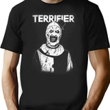 Terrifier Art The Clown T-Shirt for Men & Women, T-Shirts Graphic Tee - Black