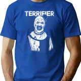 Terrifier Art The Clown T-Shirt for Men & Women, T-Shirts Graphic Tee - Blue