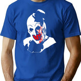 Terrifier - Art The Clown T-Shirt for Men & Women, T-Shirts Graphic Tee - Blue