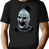 Terrifier Art (2) T-Shirt for Men & Women, T-Shirts Graphic Tee - Black