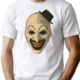 Terrifier Art (3) T-Shirt for Men & Women, T-Shirts Graphic Tee - White
