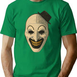 Terrifier Art (3) T-Shirt for Men & Women, T-Shirts Graphic Tee - Green