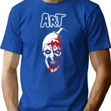 Terrifier Art (4) T-Shirt for Men & Women, T-Shirts Graphic Tee - Blue