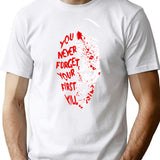 Terrifier Art (5) T-Shirt for Men & Women, T-Shirts Graphic Tee - White