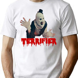 Terrifier - Art T-Shirt for Men & Women, T-Shirts Graphic Tee - White