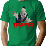 Terrifier - Art T-Shirt for Men & Women, T-Shirts Graphic Tee - Green