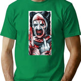 Terrifier Art T-Shirt for Men & Women, T-Shirts Graphic Tee - Green