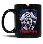 Terrifier Art_s Killing Joke Black Coffee Mug, Gift Coffee Mug