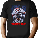 Terrifier Art_s Killing Joke Premium Heavyweight Cotton T-Shirt - Black