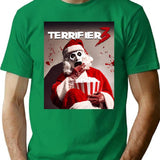 Terrifier Christmas Santa Terrifier 3 T-Shirt for Men & Women, T-Shirts Graphic Tee - Green