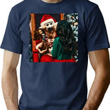Terrifier Christmas Terrifier 3 Art The Clown T-Shirt for Men & Women, T-Shirts Graphic Tee - Navy