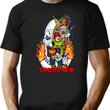 Terrifier Christmas (3) T-Shirt for Men & Women, T-Shirts Graphic Tee - Black