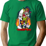 Terrifier Christmas (3) T-Shirt for Men & Women, T-Shirts Graphic Tee - Green