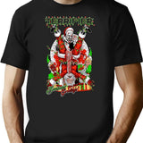 Terrifier Christmas T-Shirt for Men & Women, T-Shirts Graphic Tee - Black